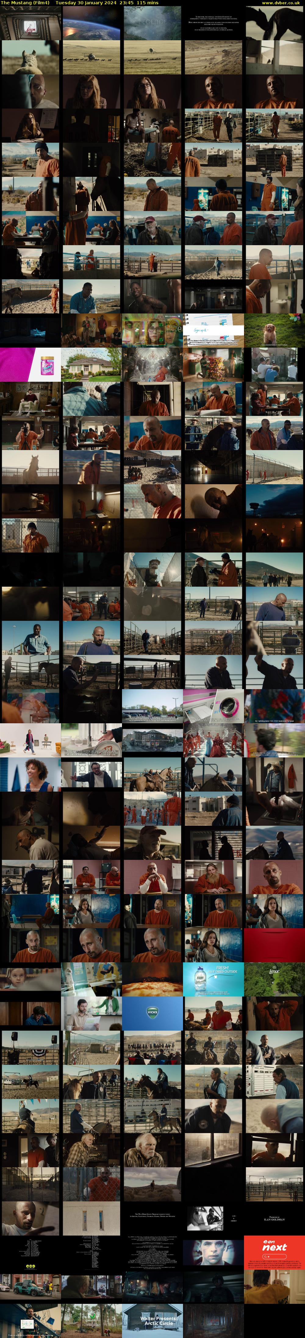 The Mustang (Film4) Tuesday 30 January 2024 23:45 - 01:40