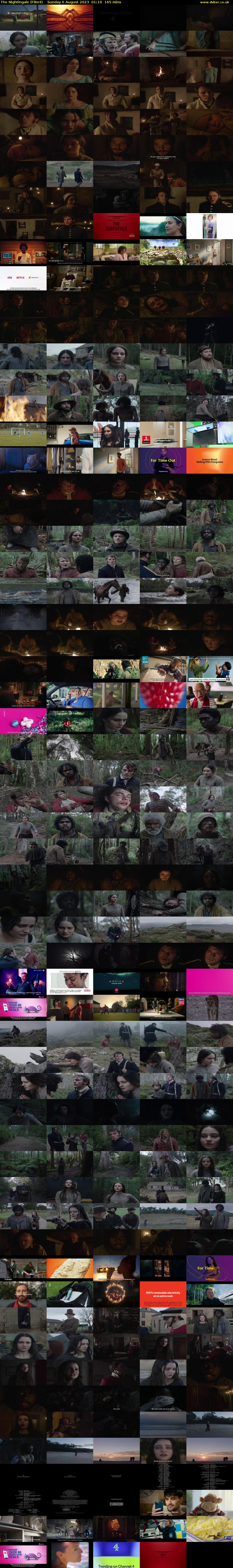 The Nightingale (Film4) Sunday 6 August 2023 01:10 - 03:55