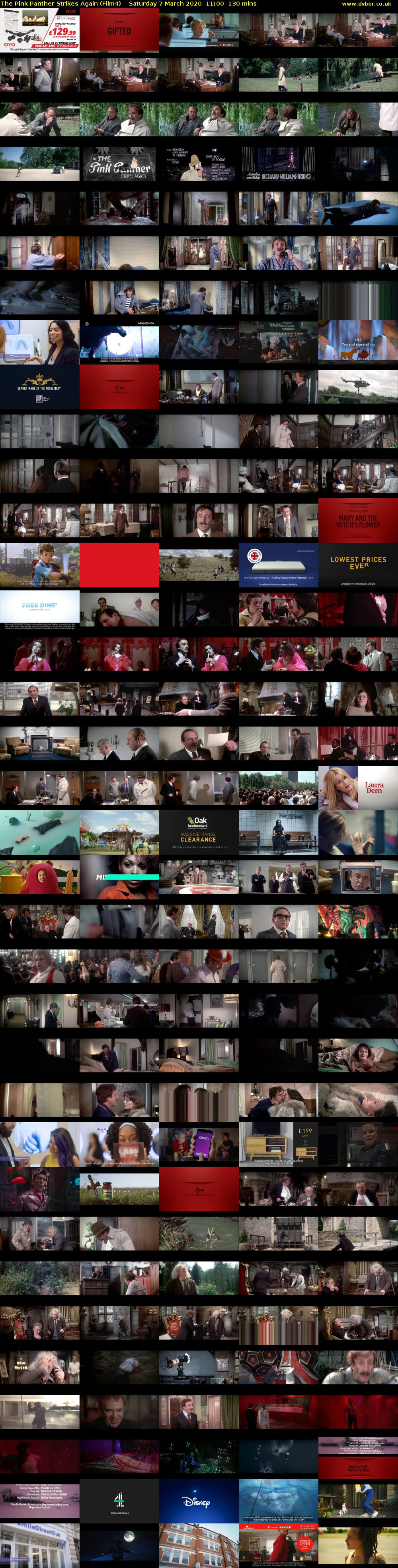 The Pink Panther Strikes Again (Film4) Saturday 7 March 2020 11:00 - 13:10