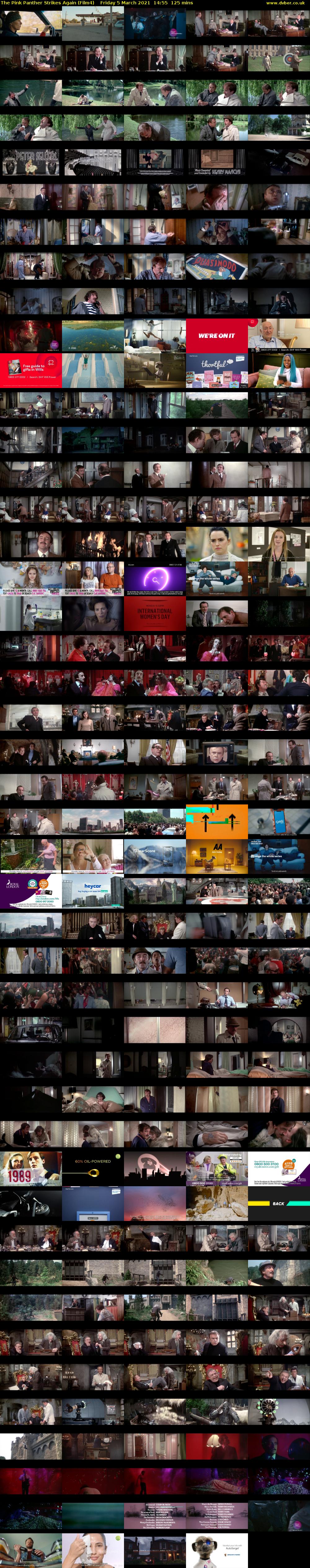 The Pink Panther Strikes Again (Film4) Friday 5 March 2021 14:55 - 17:00