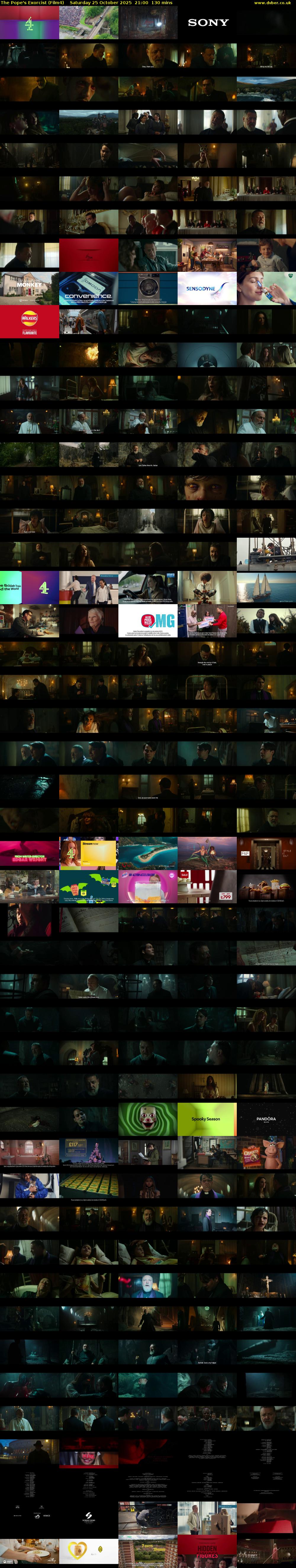 The Pope's Exorcist (Film4) Saturday 25 October 2025 21:00 - 23:10