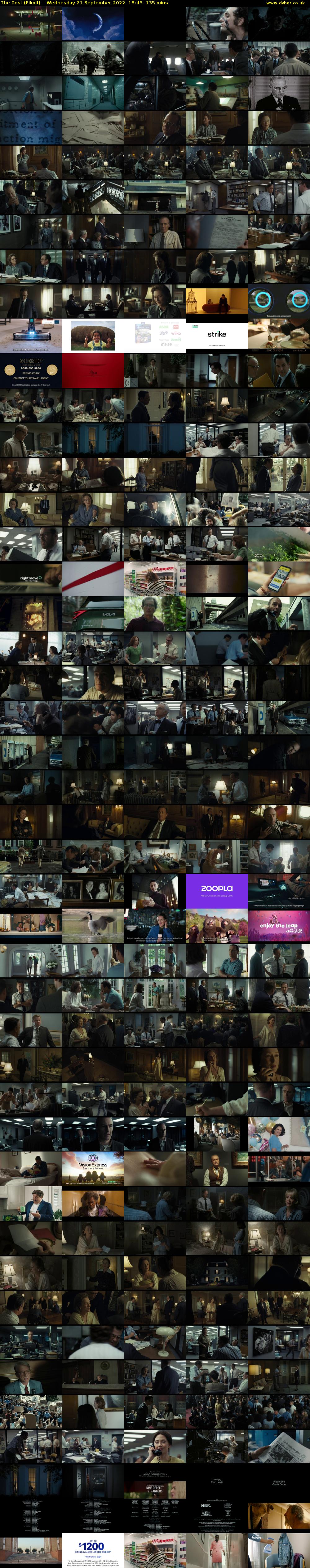 The Post (Film4) Wednesday 21 September 2022 18:45 - 21:00