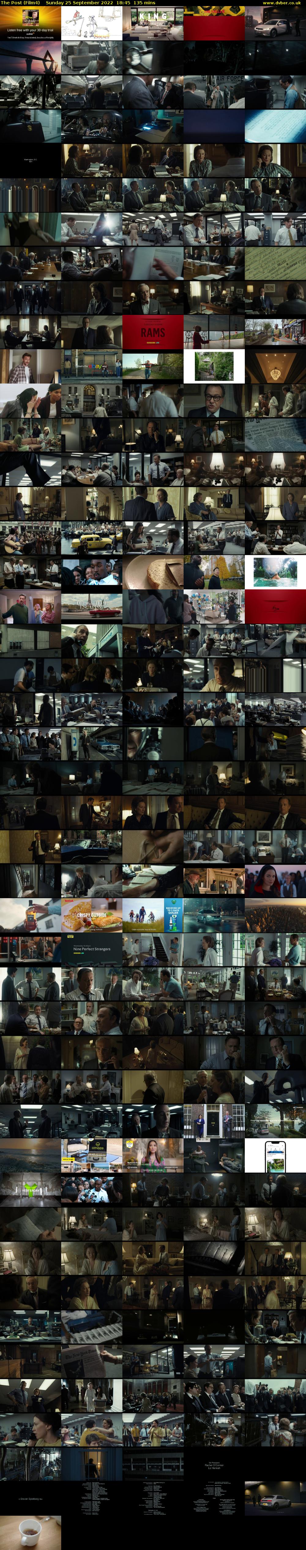 The Post (Film4) Sunday 25 September 2022 18:45 - 21:00