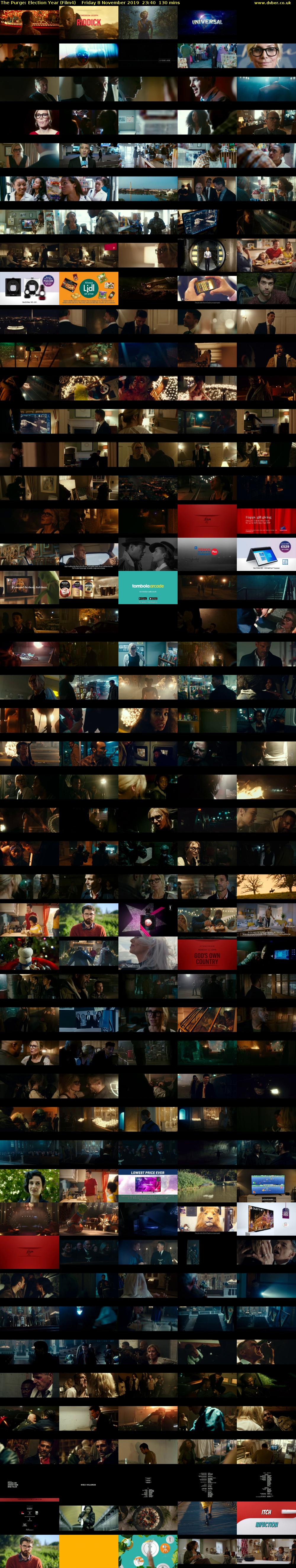 The Purge: Election Year (Film4) Friday 8 November 2019 23:40 - 01:50