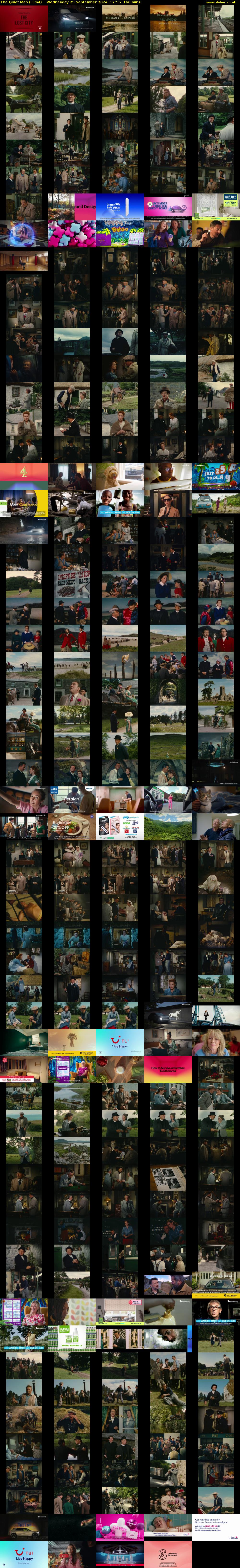 The Quiet Man (Film4) Wednesday 25 September 2024 12:55 - 15:35