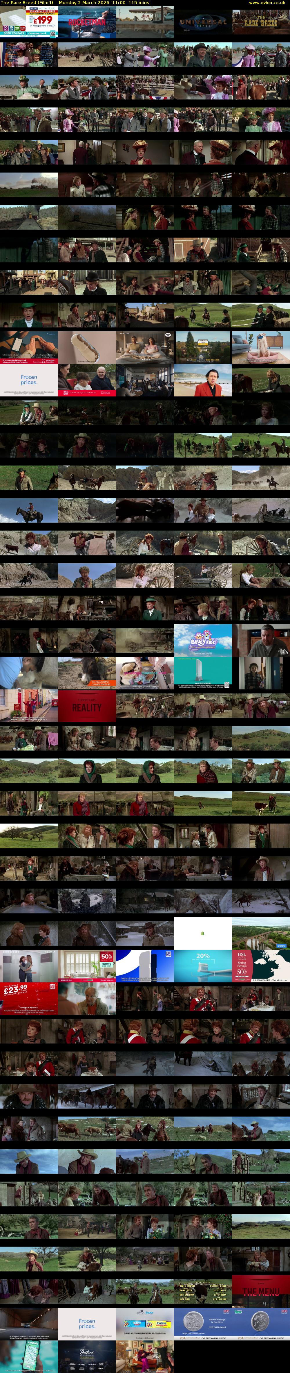 The Rare Breed (Film4) Monday 2 March 2026 11:00 - 12:55