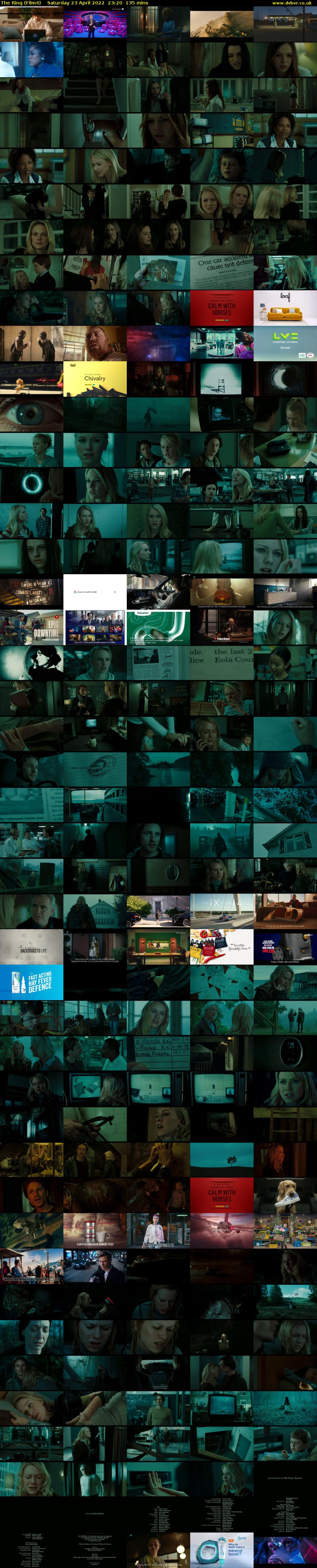 The Ring (Film4) Saturday 23 April 2022 23:20 - 01:35