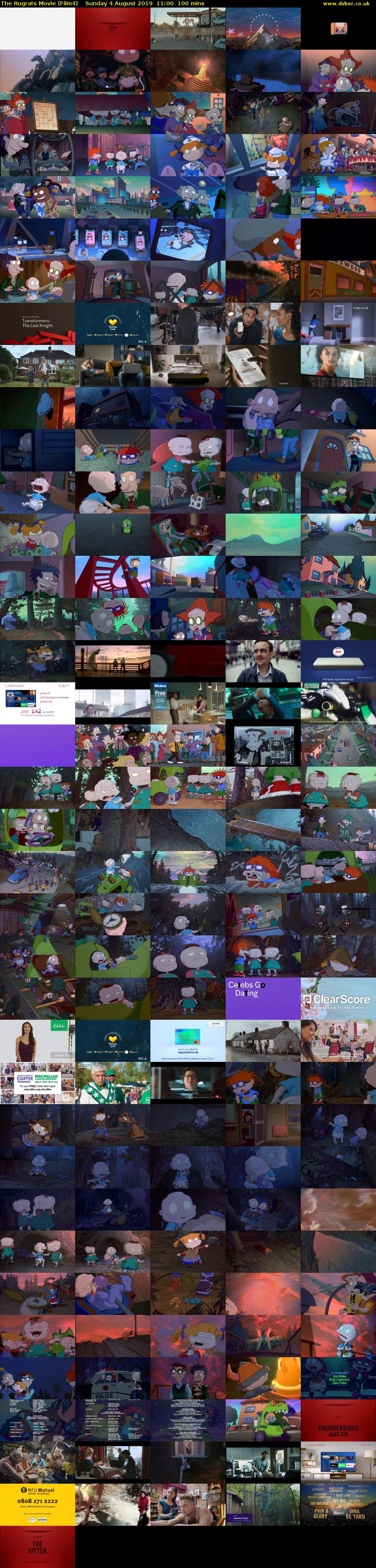 The Rugrats Movie (Film4) Sunday 4 August 2019 11:00 - 12:40
