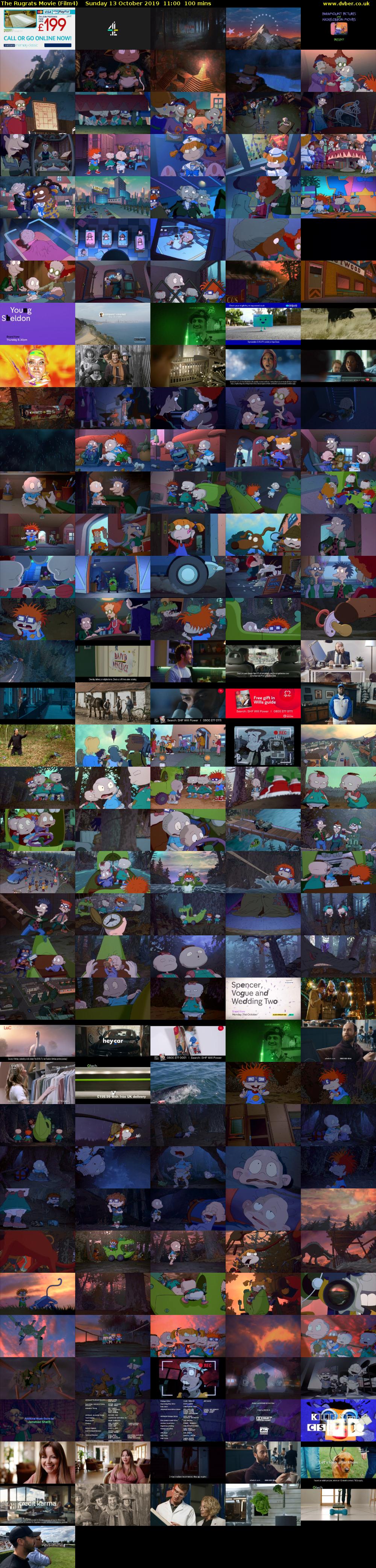 The Rugrats Movie (Film4) Sunday 13 October 2019 11:00 - 12:40