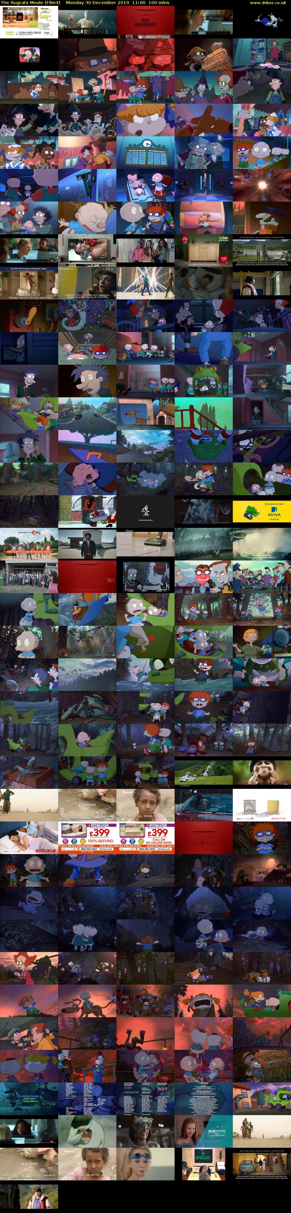 The Rugrats Movie (Film4) Monday 30 December 2019 11:00 - 12:40