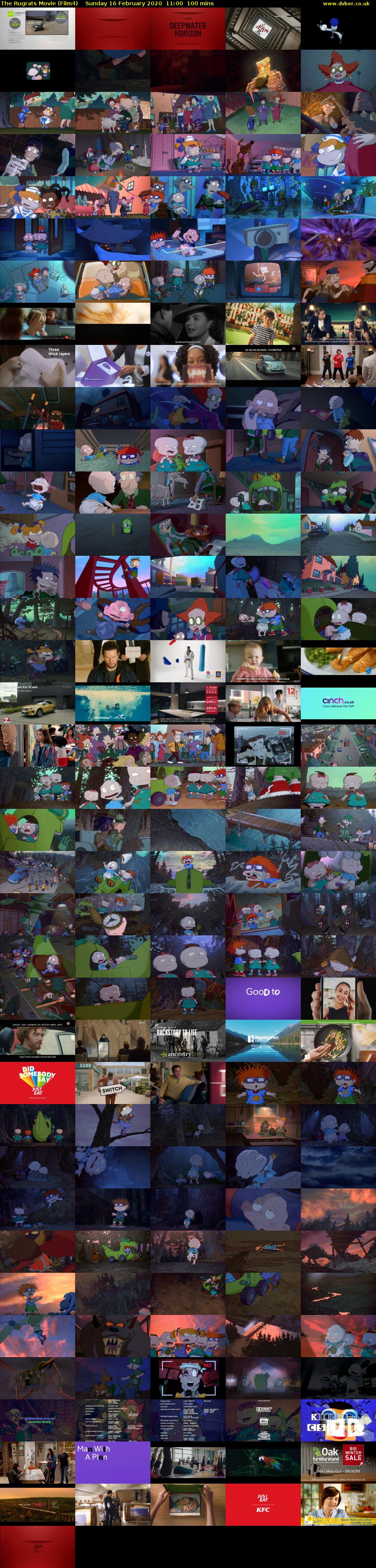 The Rugrats Movie (Film4) Sunday 16 February 2020 11:00 - 12:40