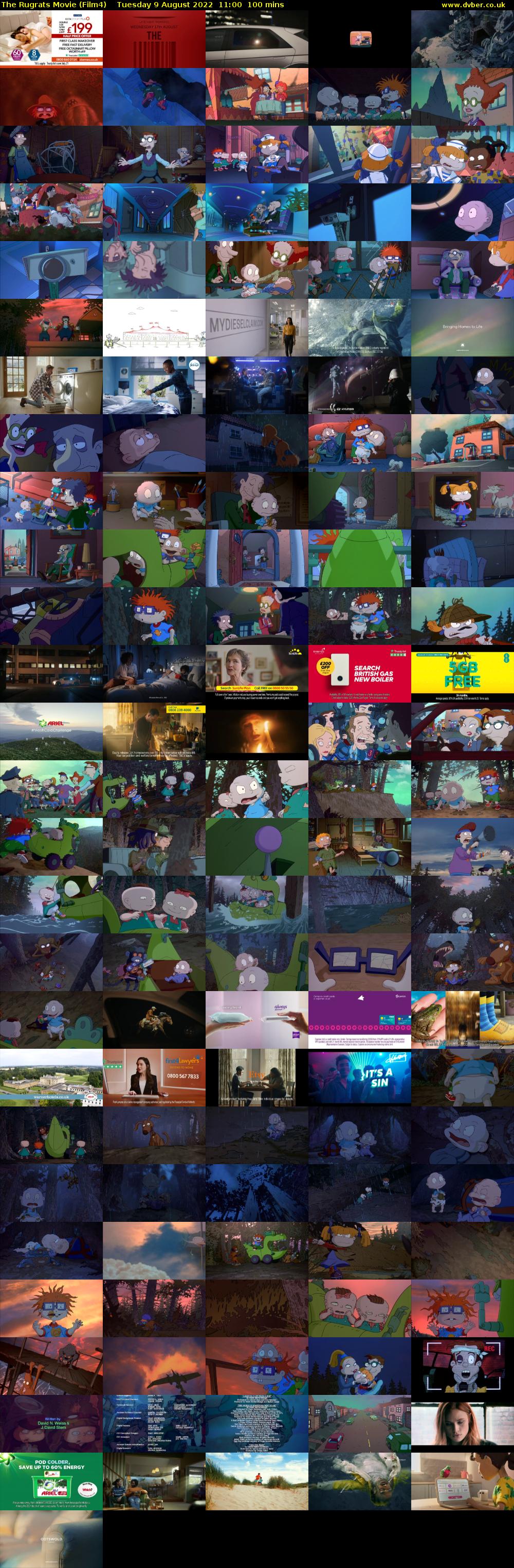 The Rugrats Movie (Film4) Tuesday 9 August 2022 11:00 - 12:40