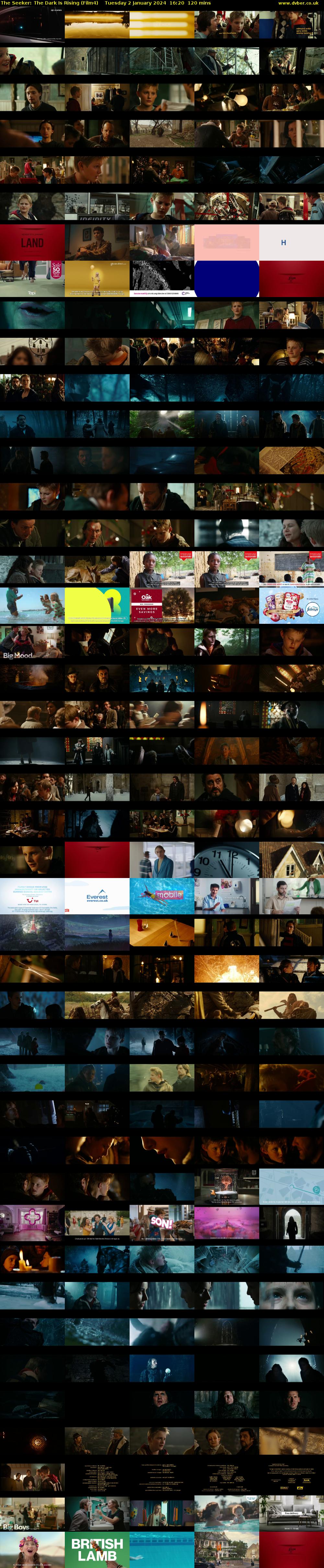The Seeker: The Dark Is Rising (Film4) Tuesday 2 January 2024 16:20 - 18:20