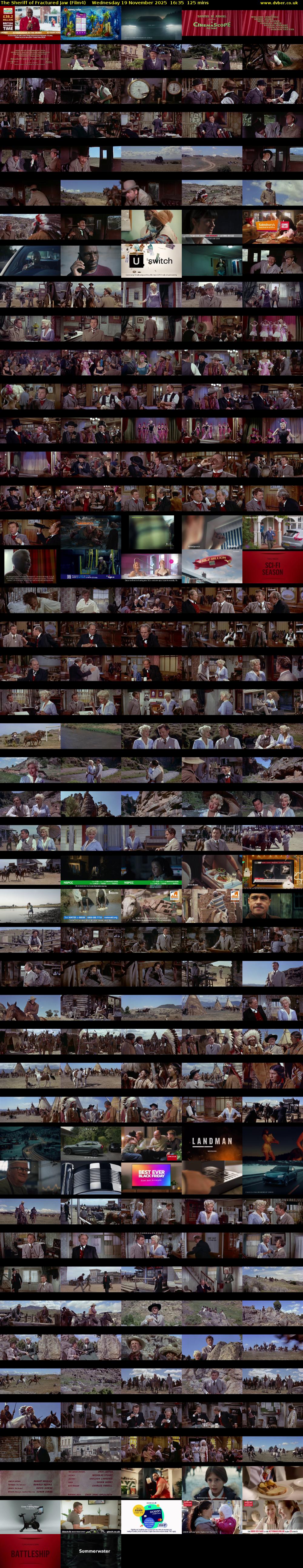 The Sheriff of Fractured Jaw (Film4) Wednesday 19 November 2025 16:35 - 18:40