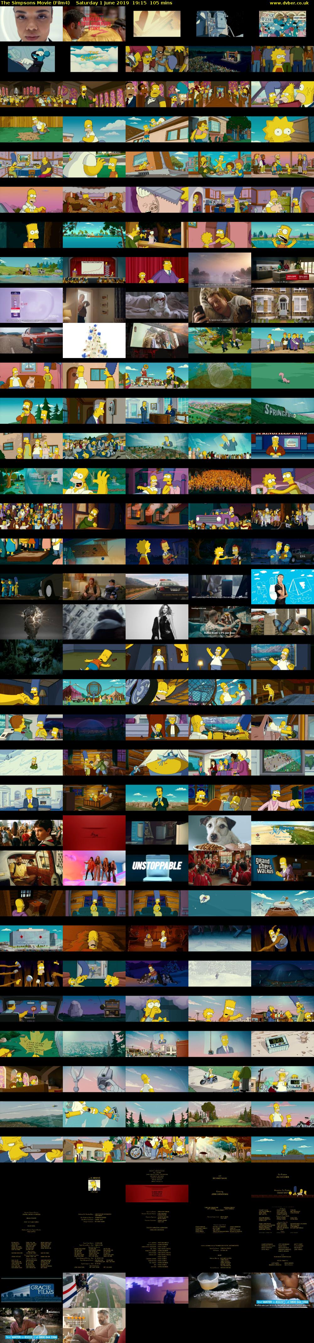 The Simpsons Movie (Film4) Saturday 1 June 2019 19:15 - 21:00