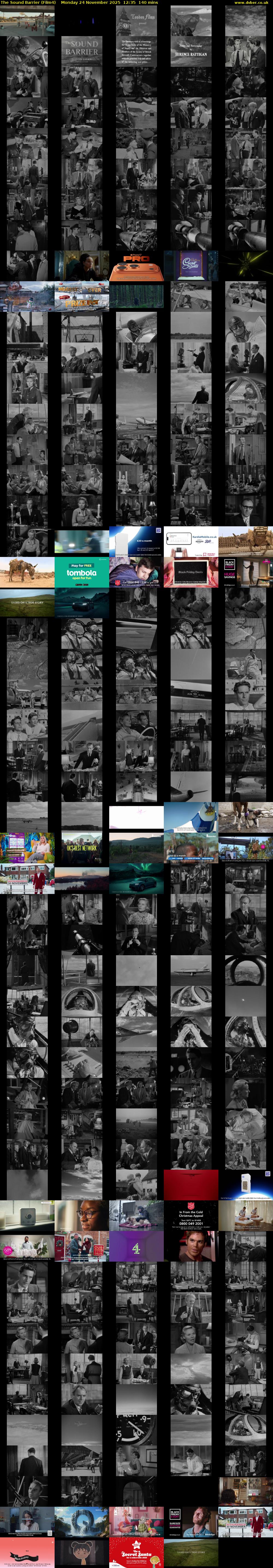 The Sound Barrier (Film4) Monday 24 November 2025 12:35 - 14:55