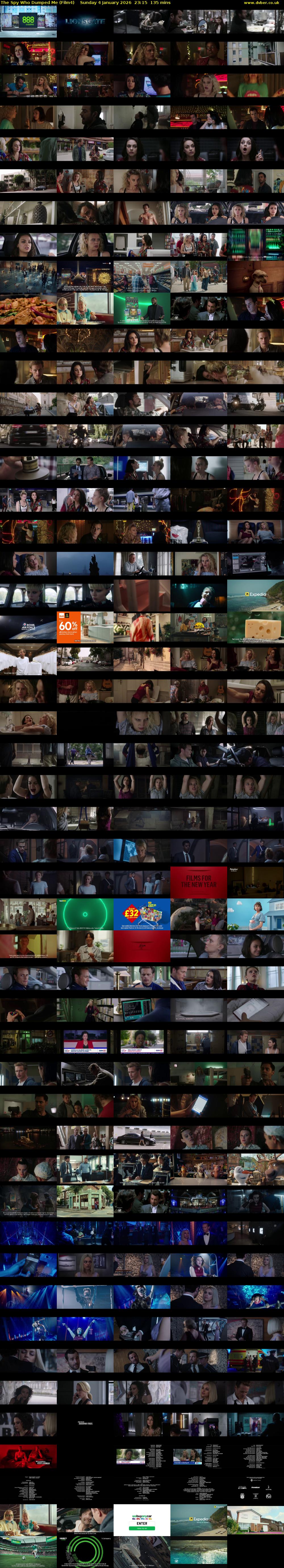 The Spy Who Dumped Me (Film4) Sunday 4 January 2026 23:15 - 01:30