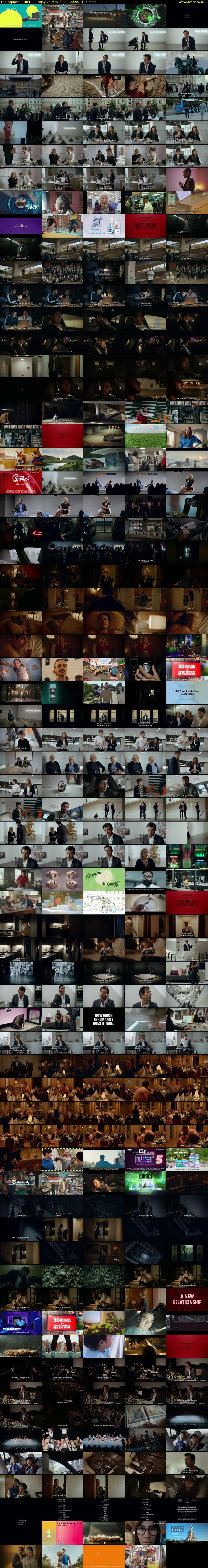The Square (Film4) Friday 24 May 2024 00:50 - 03:55