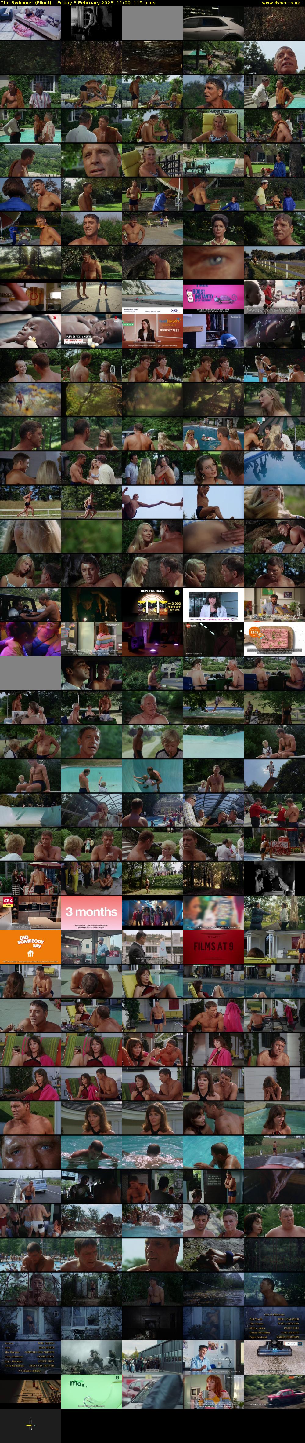 The Swimmer (Film4) Friday 3 February 2023 11:00 - 12:55