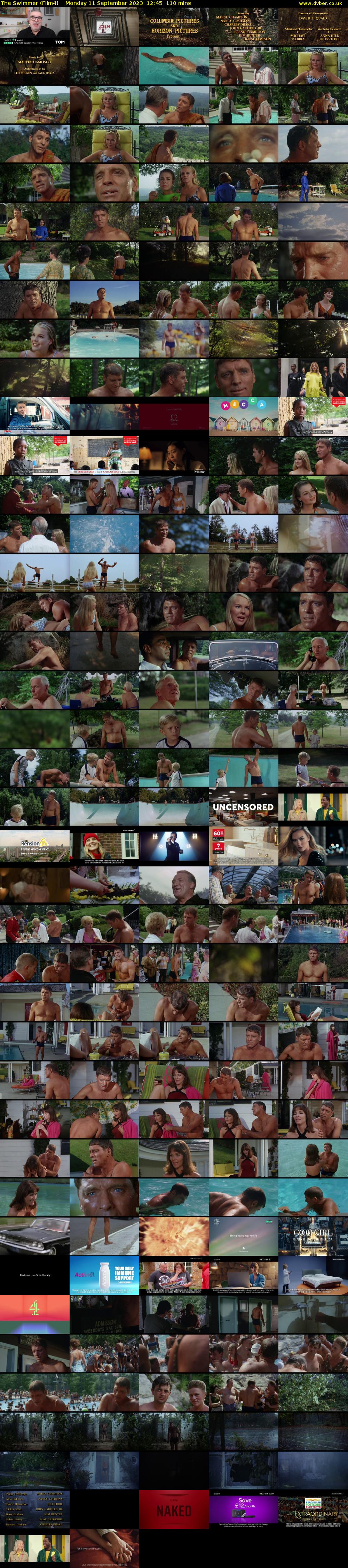 The Swimmer (Film4) Monday 11 September 2023 12:45 - 14:35