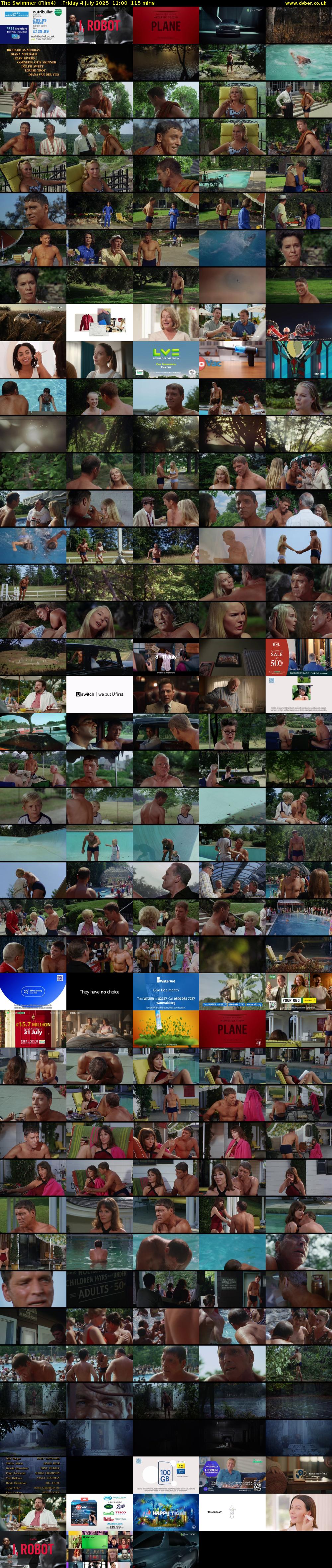The Swimmer (Film4) Friday 4 July 2025 11:00 - 12:55