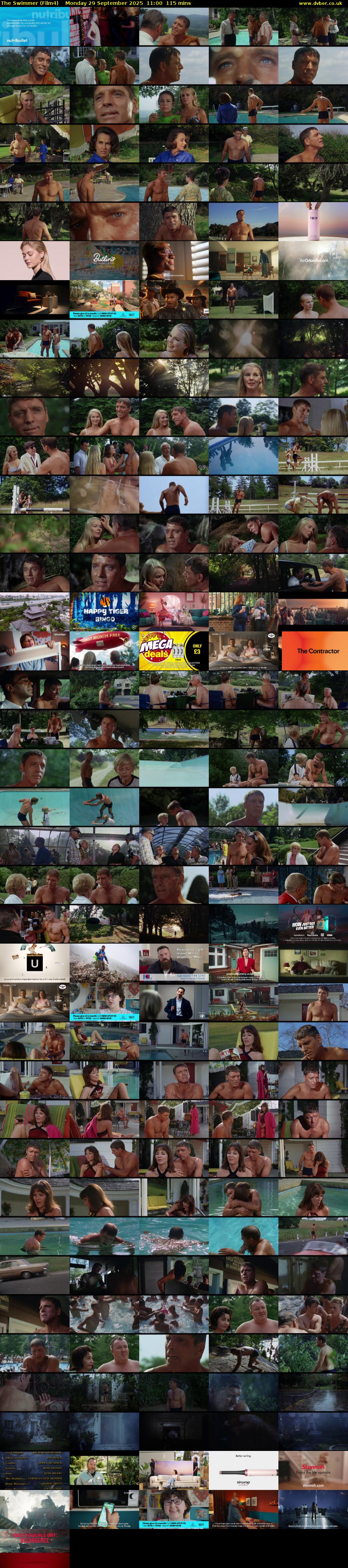 The Swimmer (Film4) Monday 29 September 2025 11:00 - 12:55