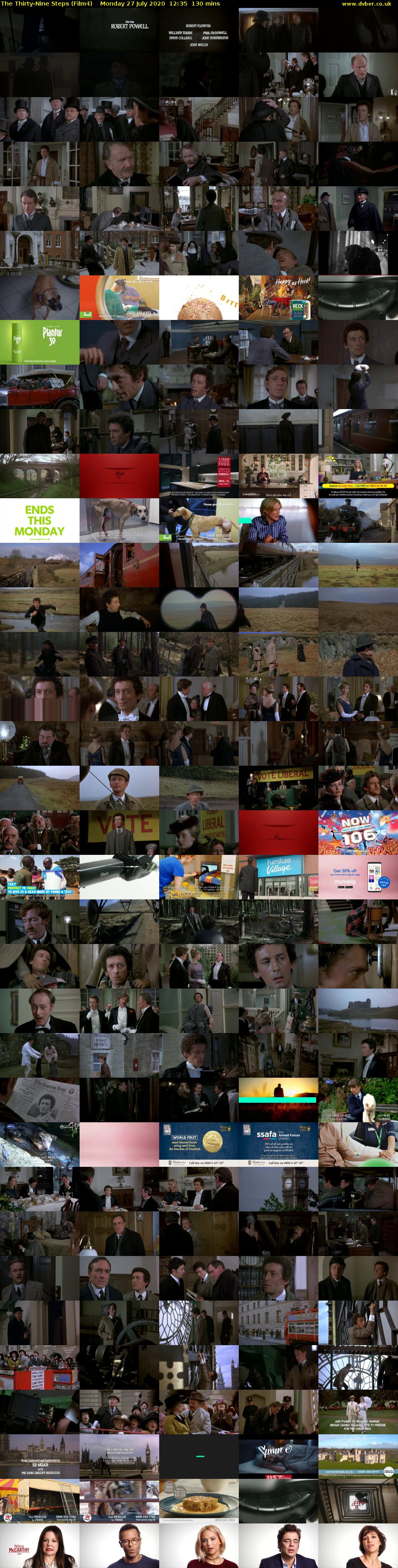 The Thirty-Nine Steps (Film4) Monday 27 July 2020 12:35 - 14:45