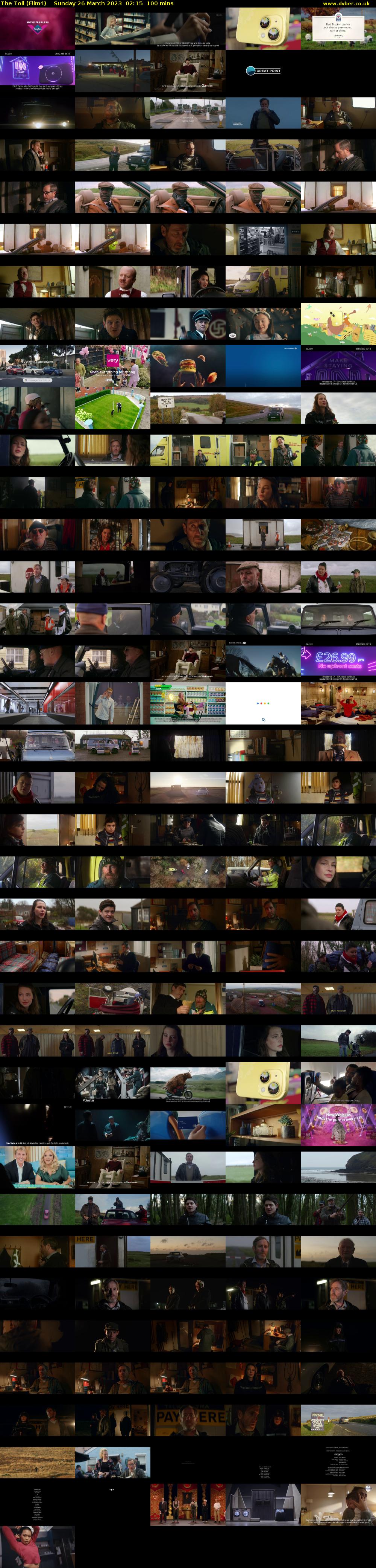 The Toll (Film4) Sunday 26 March 2023 02:15 - 03:55
