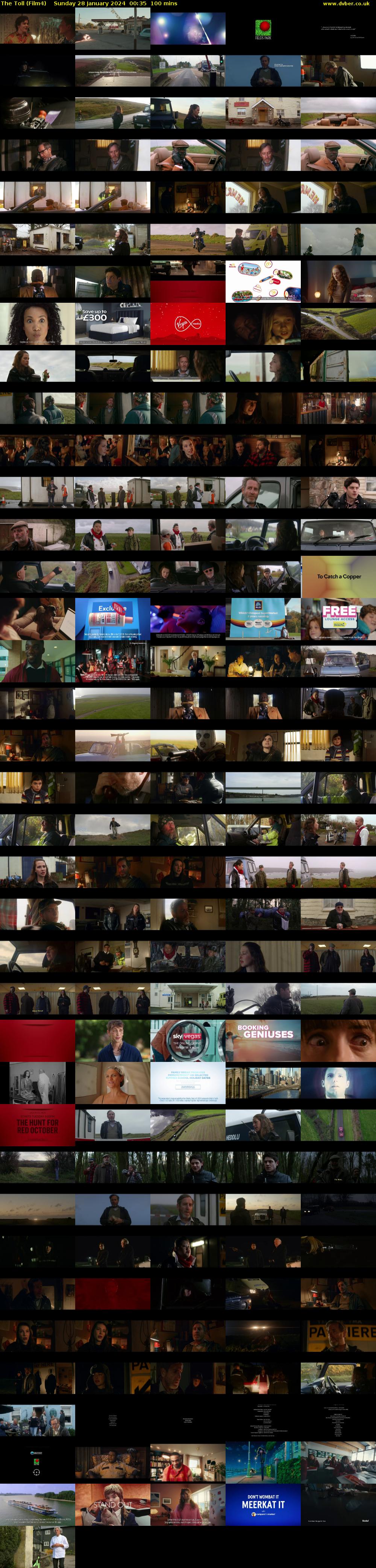 The Toll (Film4) Sunday 28 January 2024 00:35 - 02:15