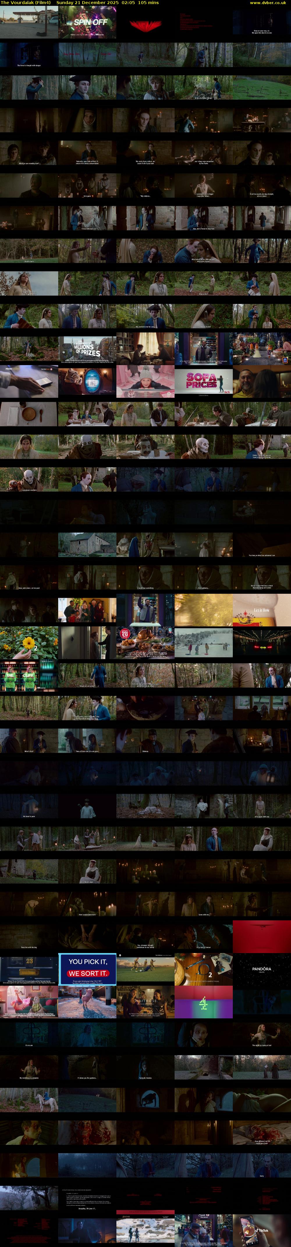 The Vourdalak (Film4) Sunday 21 December 2025 02:05 - 03:50