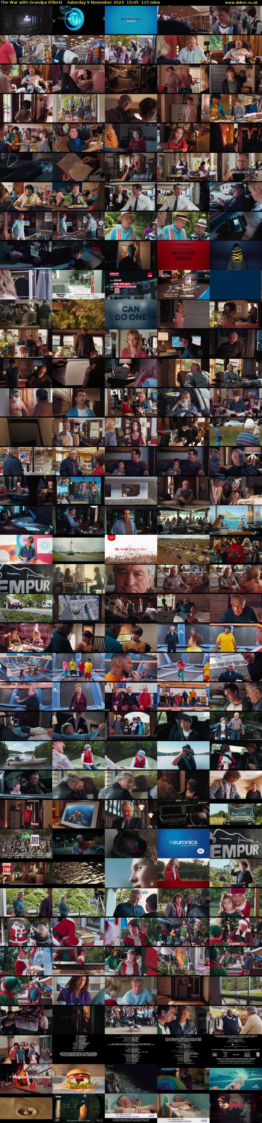 The War with Grandpa (Film4) Saturday 9 November 2024 15:05 - 17:00
