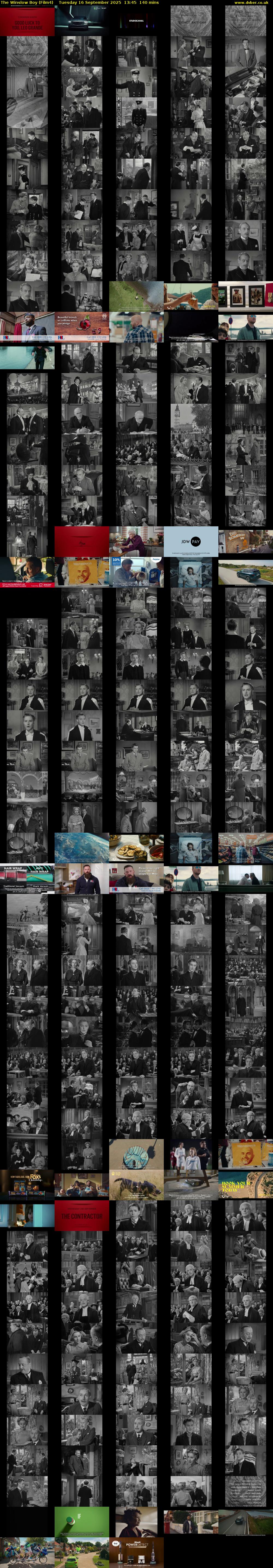 The Winslow Boy (Film4) Tuesday 16 September 2025 13:45 - 16:05