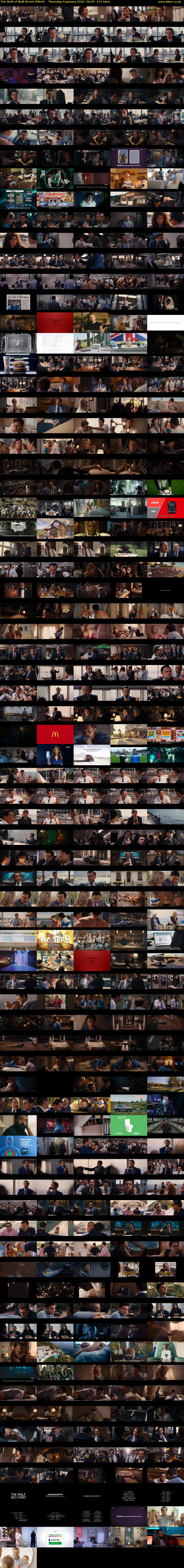 The Wolf of Wall Street (Film4) Thursday 9 January 2020 00:05 - 03:40