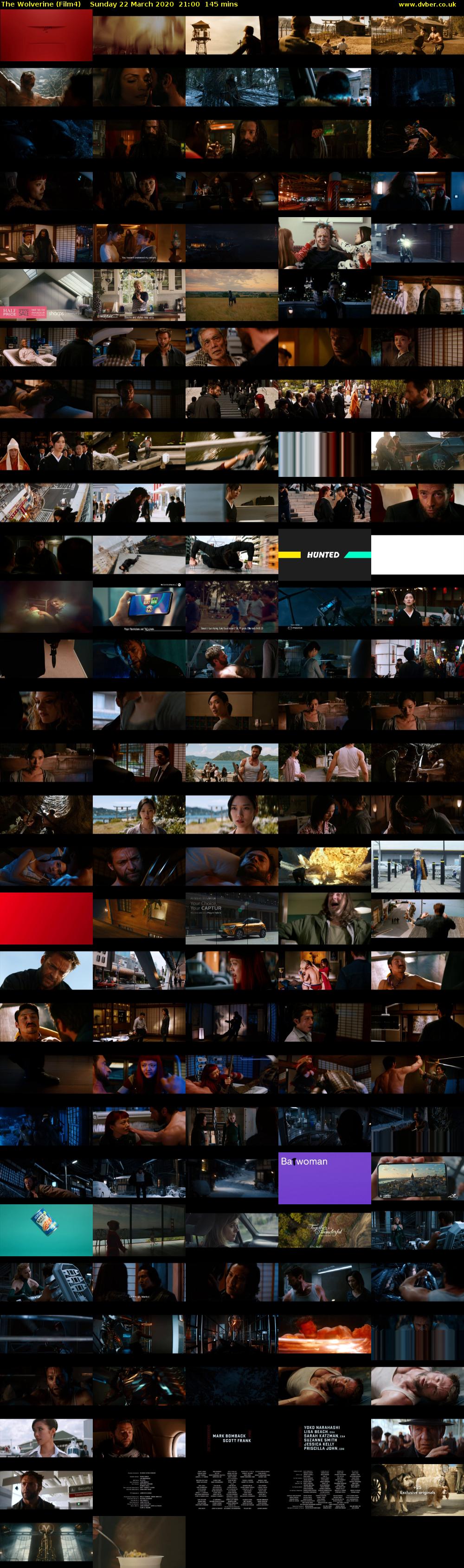 The Wolverine (Film4) Sunday 22 March 2020 21:00 - 23:25