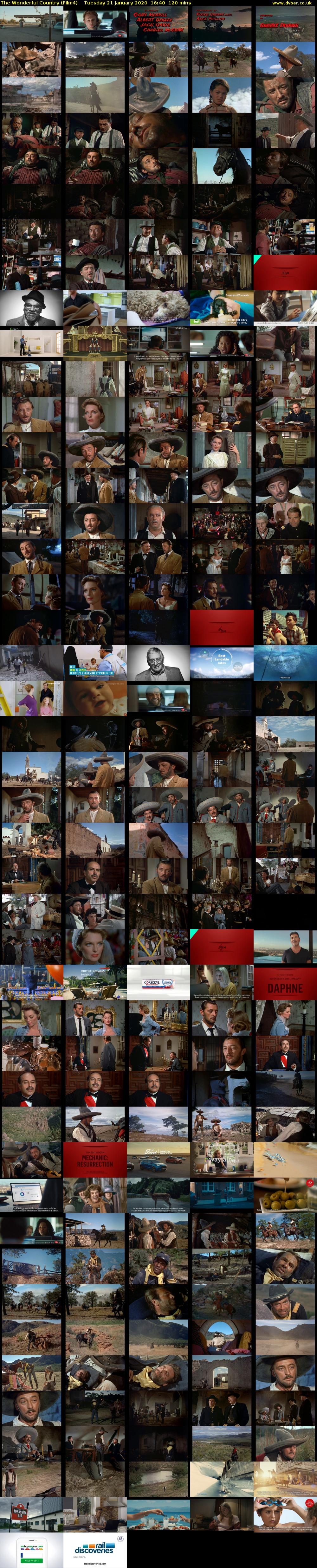 The Wonderful Country (Film4) Tuesday 21 January 2020 16:40 - 18:40