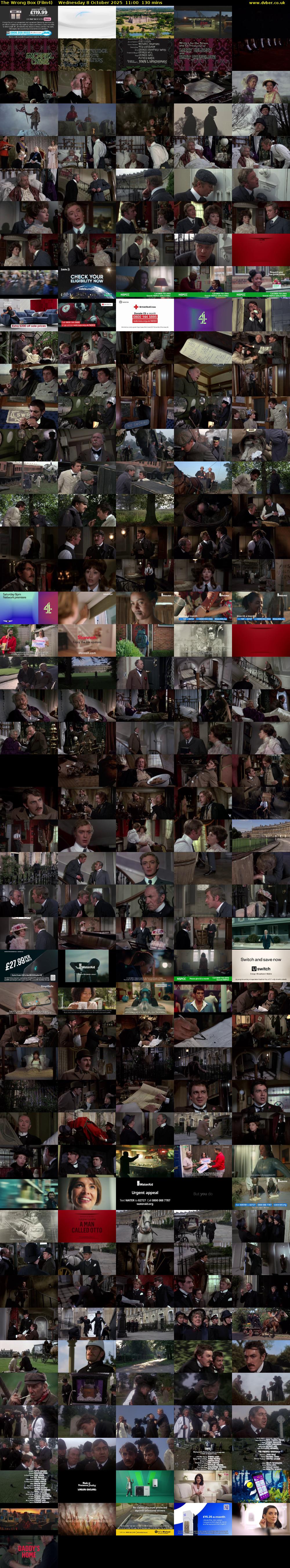 The Wrong Box (Film4) Wednesday 8 October 2025 11:00 - 13:10