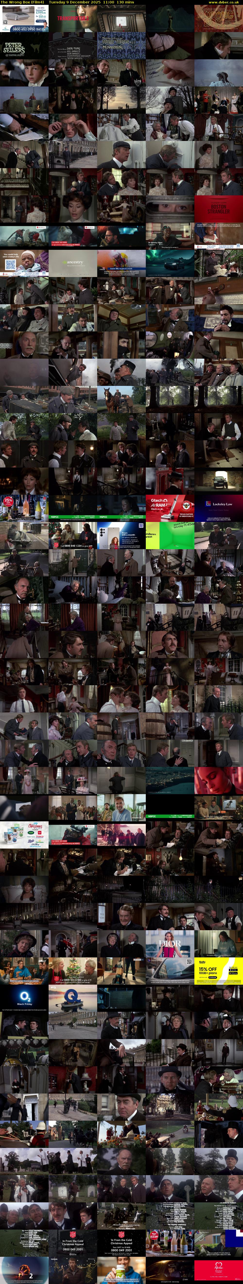 The Wrong Box (Film4) Tuesday 9 December 2025 11:00 - 13:10