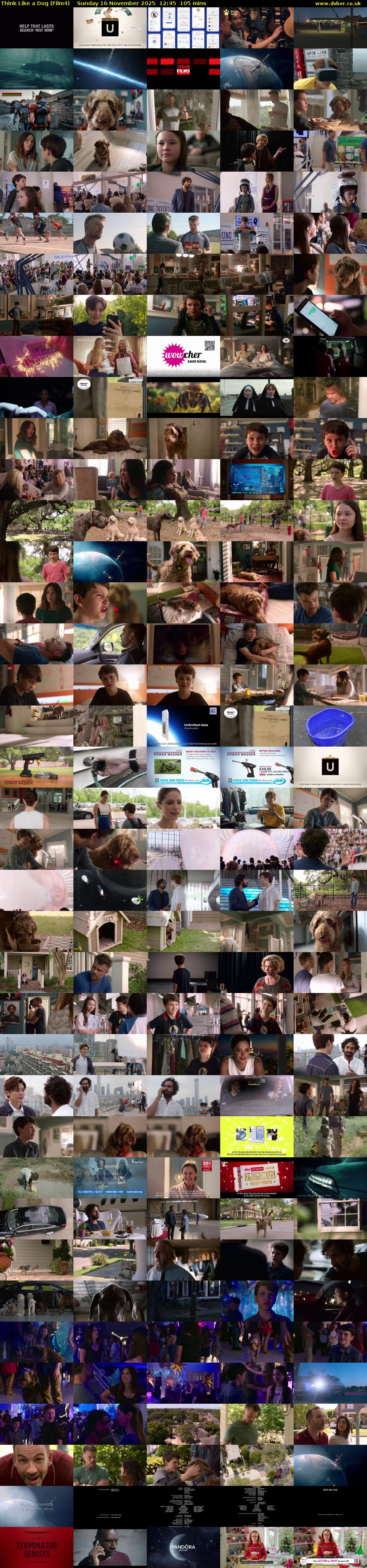 Think Like a Dog (Film4) Sunday 16 November 2025 12:45 - 14:30