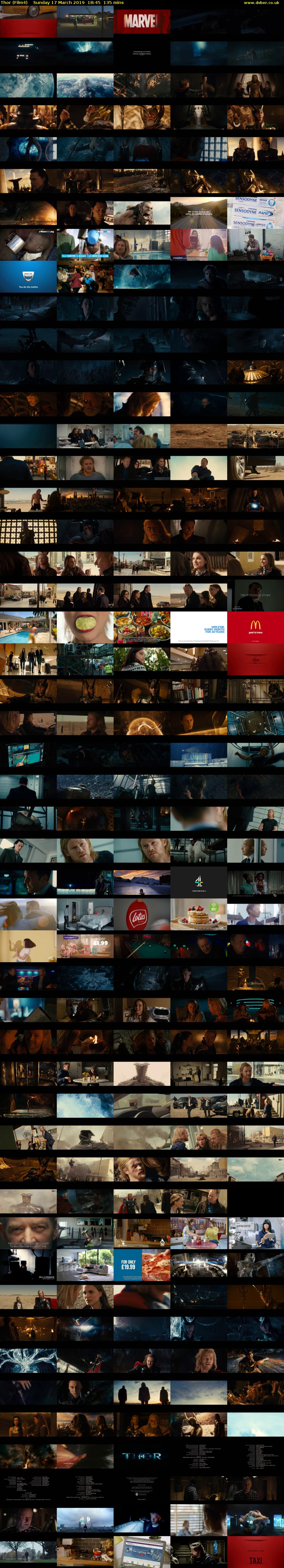 Thor (Film4) Sunday 17 March 2019 18:45 - 21:00