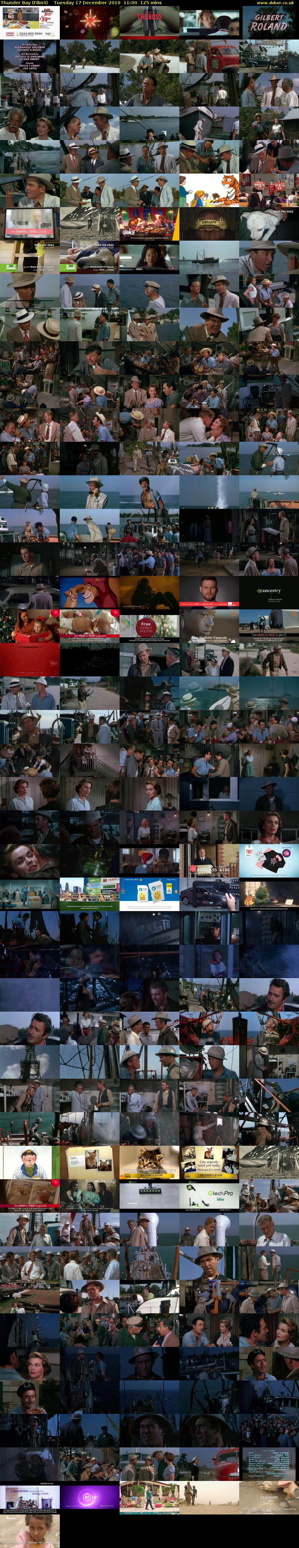 Thunder Bay (Film4) Tuesday 17 December 2019 11:00 - 13:05