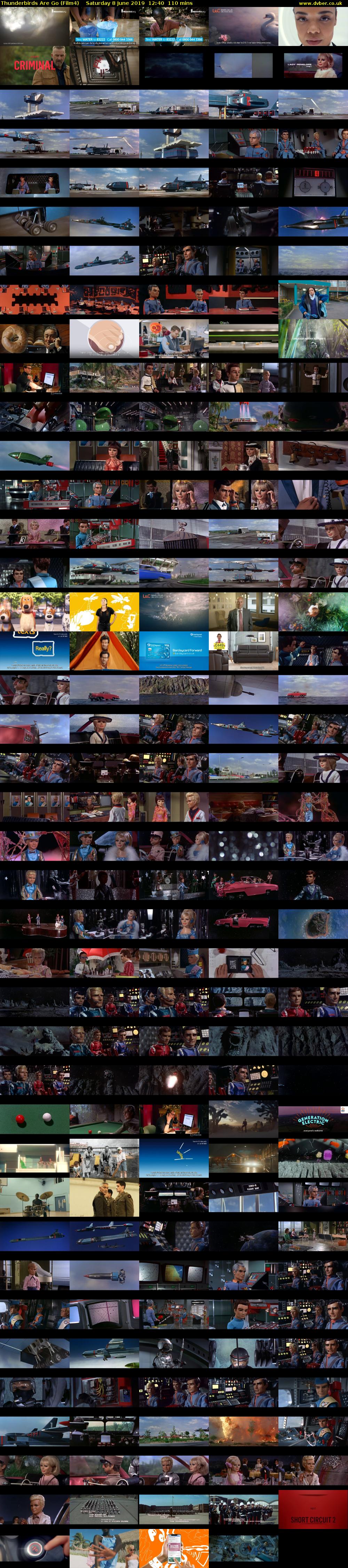 Thunderbirds Are Go (Film4) Saturday 8 June 2019 12:40 - 14:30