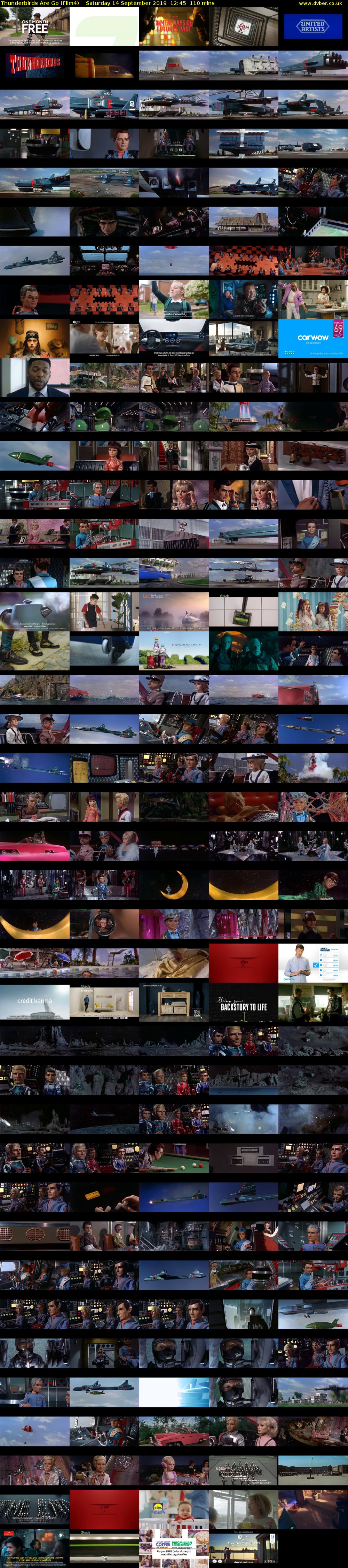 Thunderbirds Are Go (Film4) Saturday 14 September 2019 12:45 - 14:35