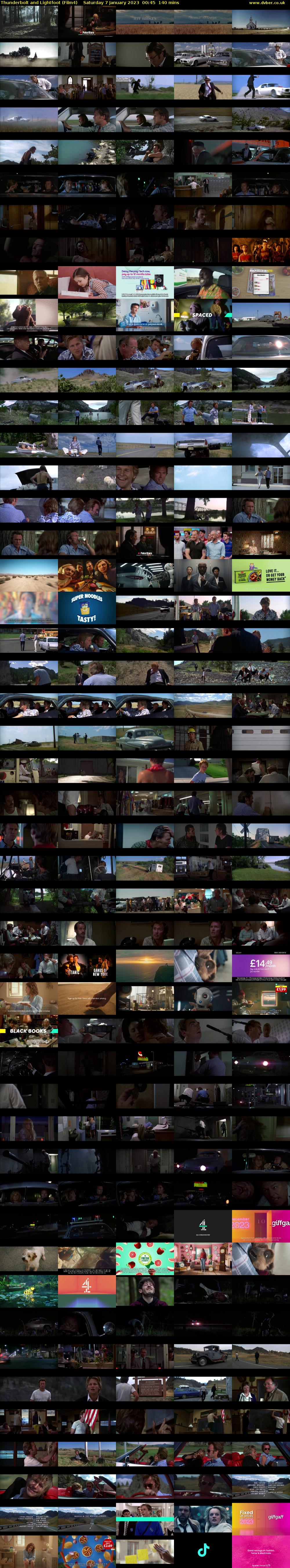 Thunderbolt and Lightfoot (Film4) Saturday 7 January 2023 00:45 - 03:05