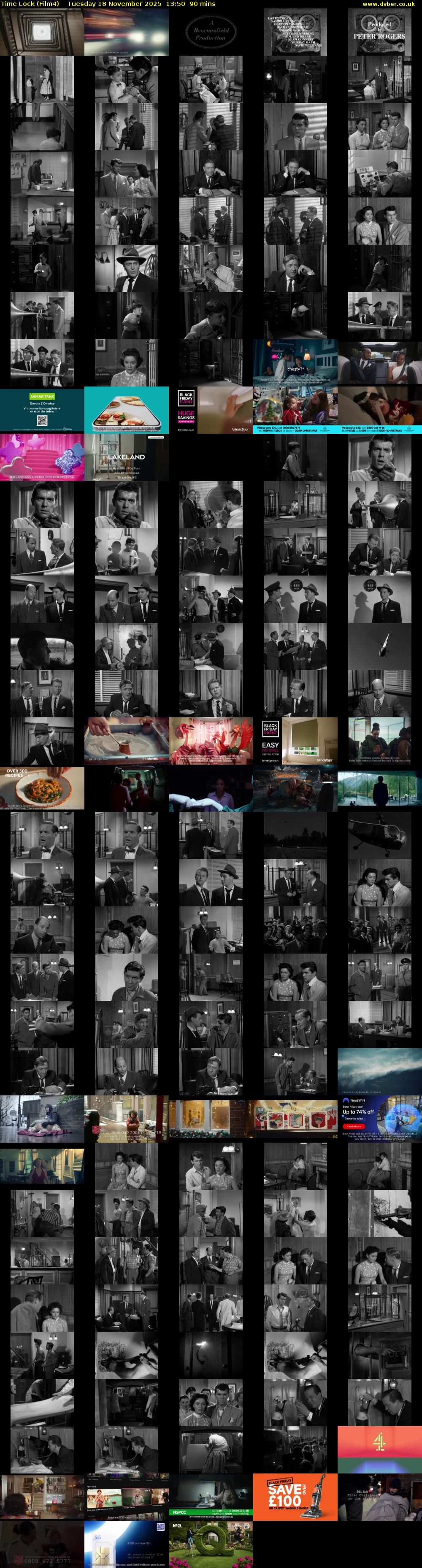 Time Lock (Film4) Tuesday 18 November 2025 13:50 - 15:20
