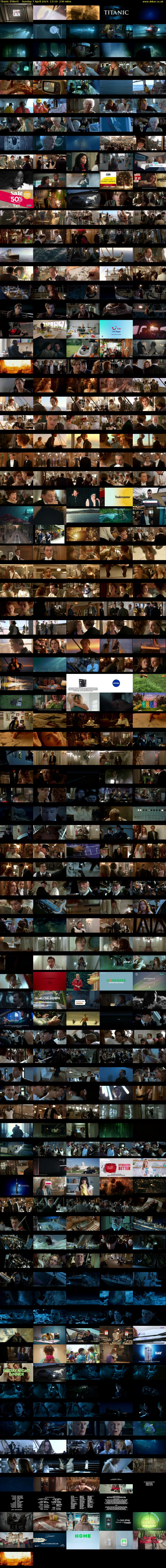 Titanic (Film4) Sunday 7 April 2024 17:10 - 21:00