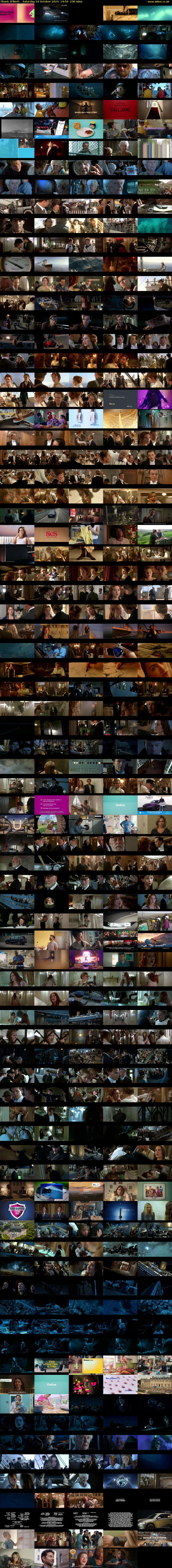 Titanic (Film4) Saturday 19 October 2024 14:50 - 18:40