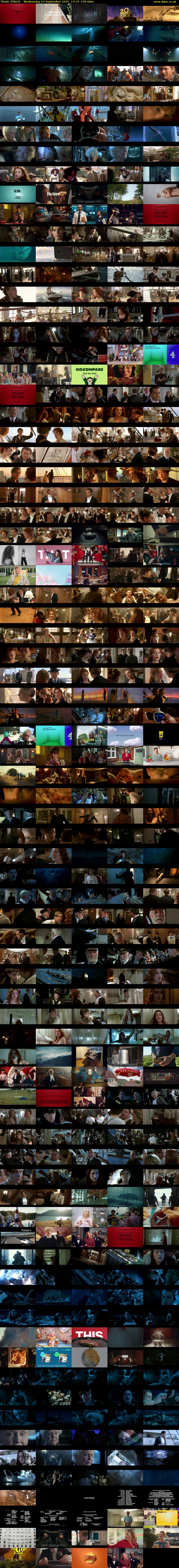 Titanic (Film4) Wednesday 24 September 2025 17:10 - 21:00