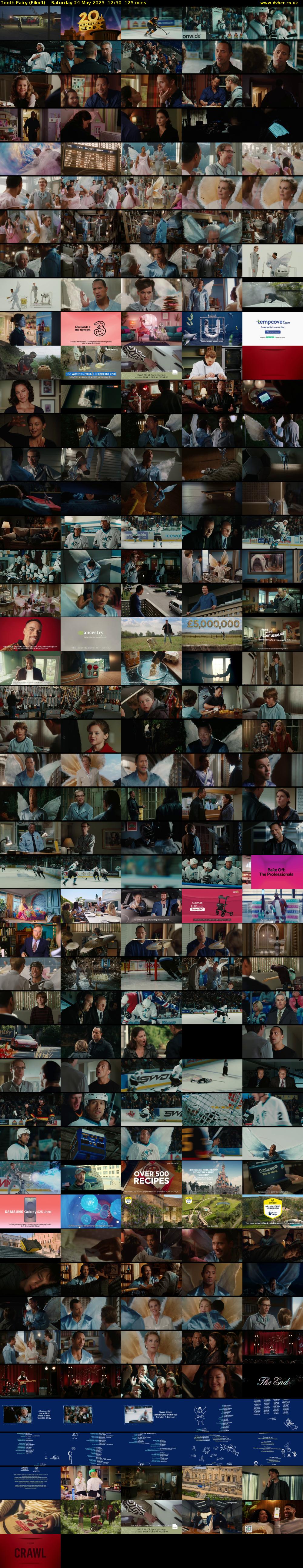 Tooth Fairy (Film4) Saturday 24 May 2025 12:50 - 14:55