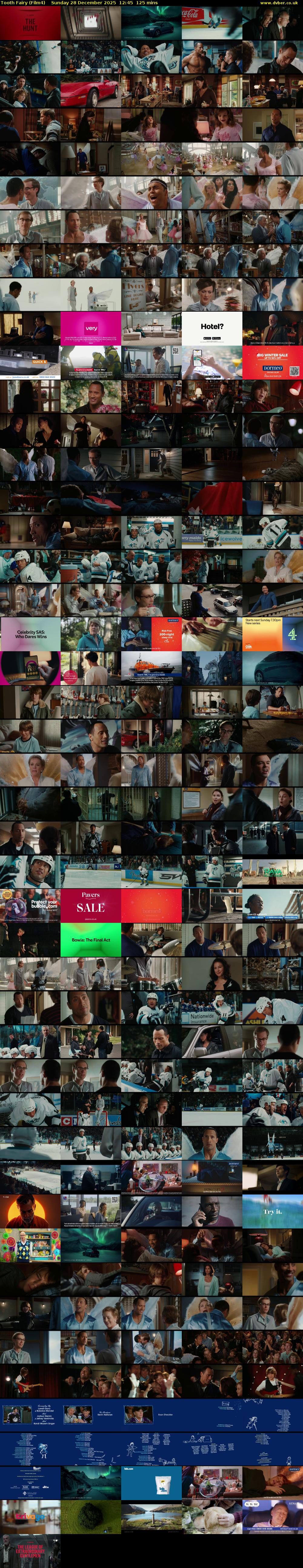 Tooth Fairy (Film4) Sunday 28 December 2025 12:45 - 14:50
