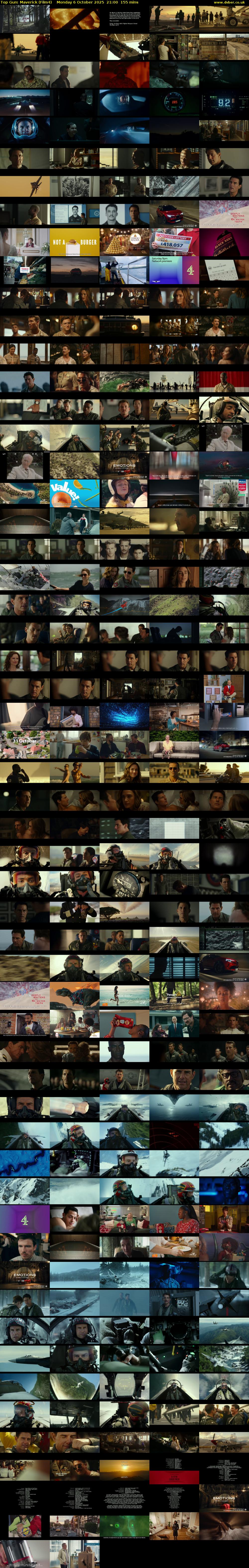 Top Gun: Maverick (Film4) Monday 6 October 2025 21:00 - 23:35